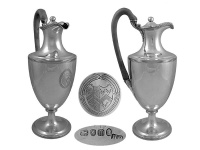 Georgian Silver Coffee Pot London 1787